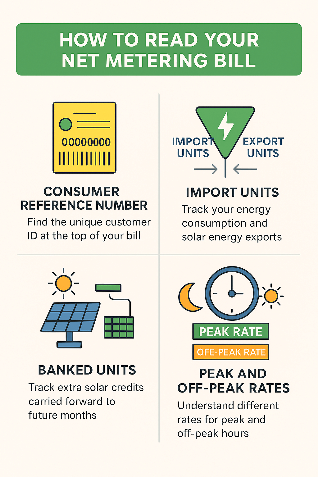 How to Read Your Net Metering Bill in Pakistan