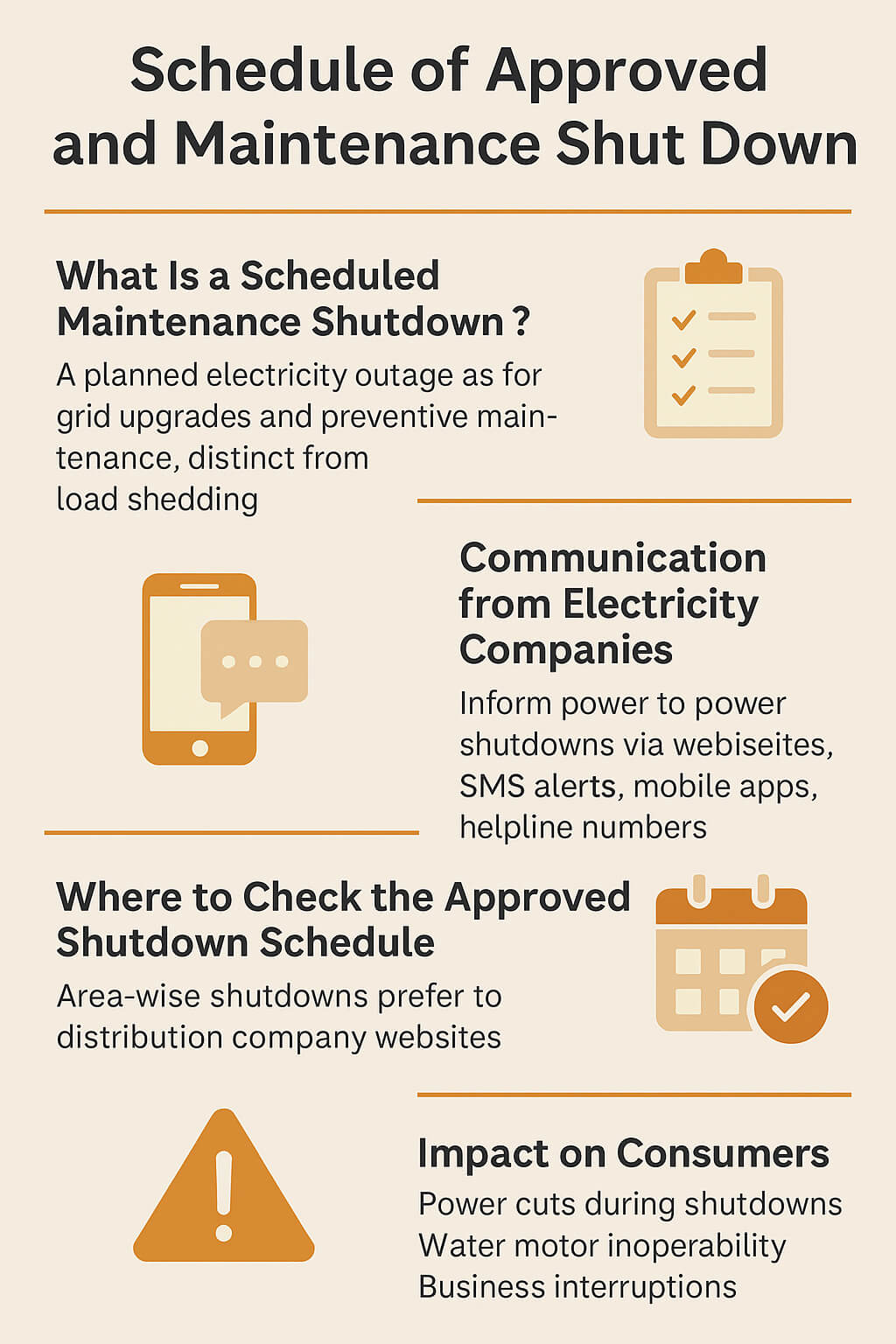 IESCO Approved Shutdown Schedule & Maintenance Alerts