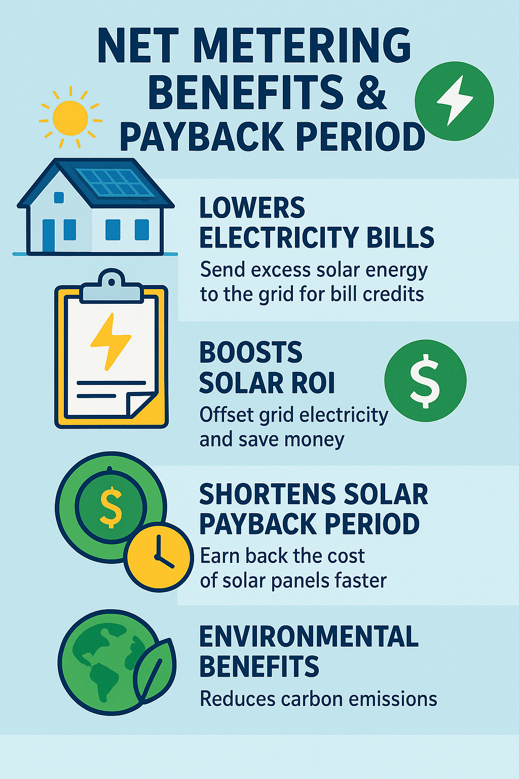 Net Metering Benefits & Payback Period